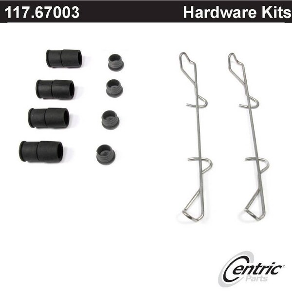 Centric Parts Disc Brake Hardware Kit, 117.67003 117.67003 - main